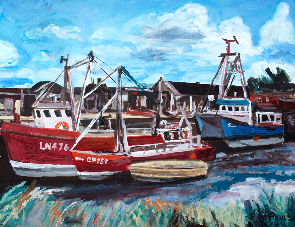 Brancaster Staithe Painting