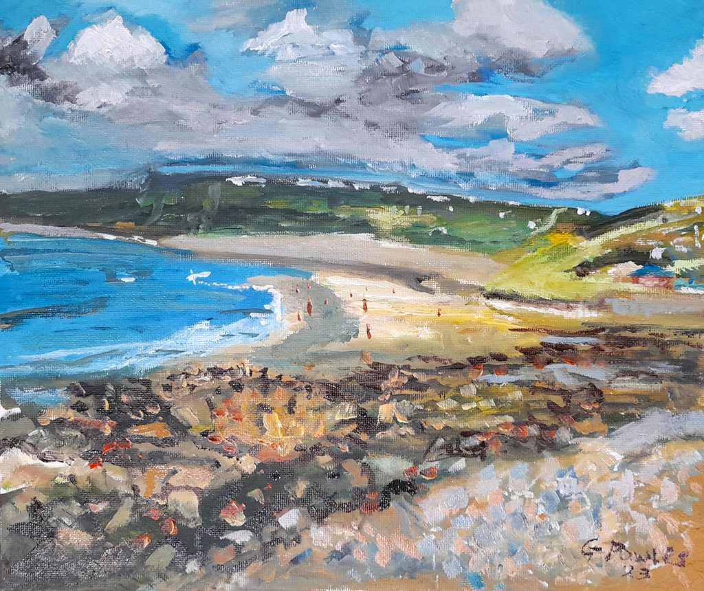 West Cornwall Oil Painting