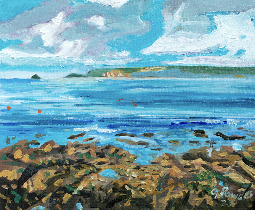 Sennen Cove painting