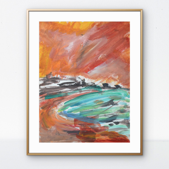 Abstract Seascape