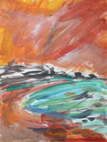 Abstract Seascape