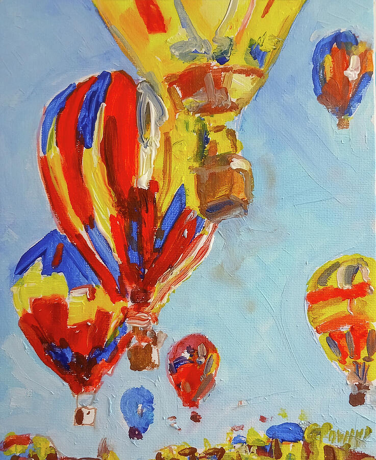 Hot Air Balloons Painting