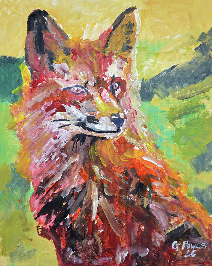 Red Fox in the Wild portrait
